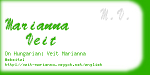 marianna veit business card